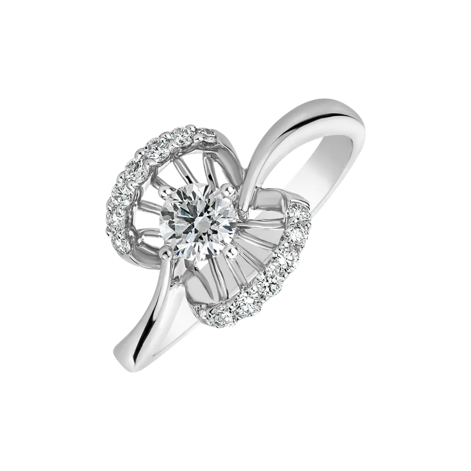 Diamond ring Aline