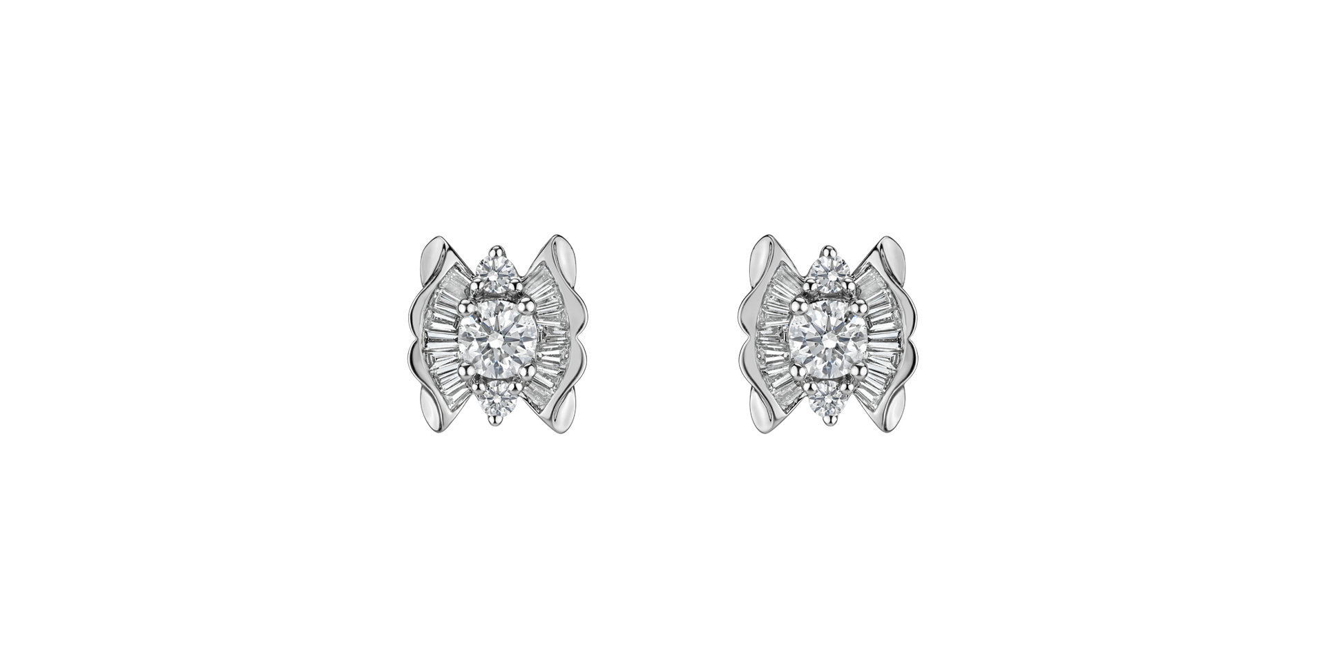 Diamond earrings Ubiquitous Love