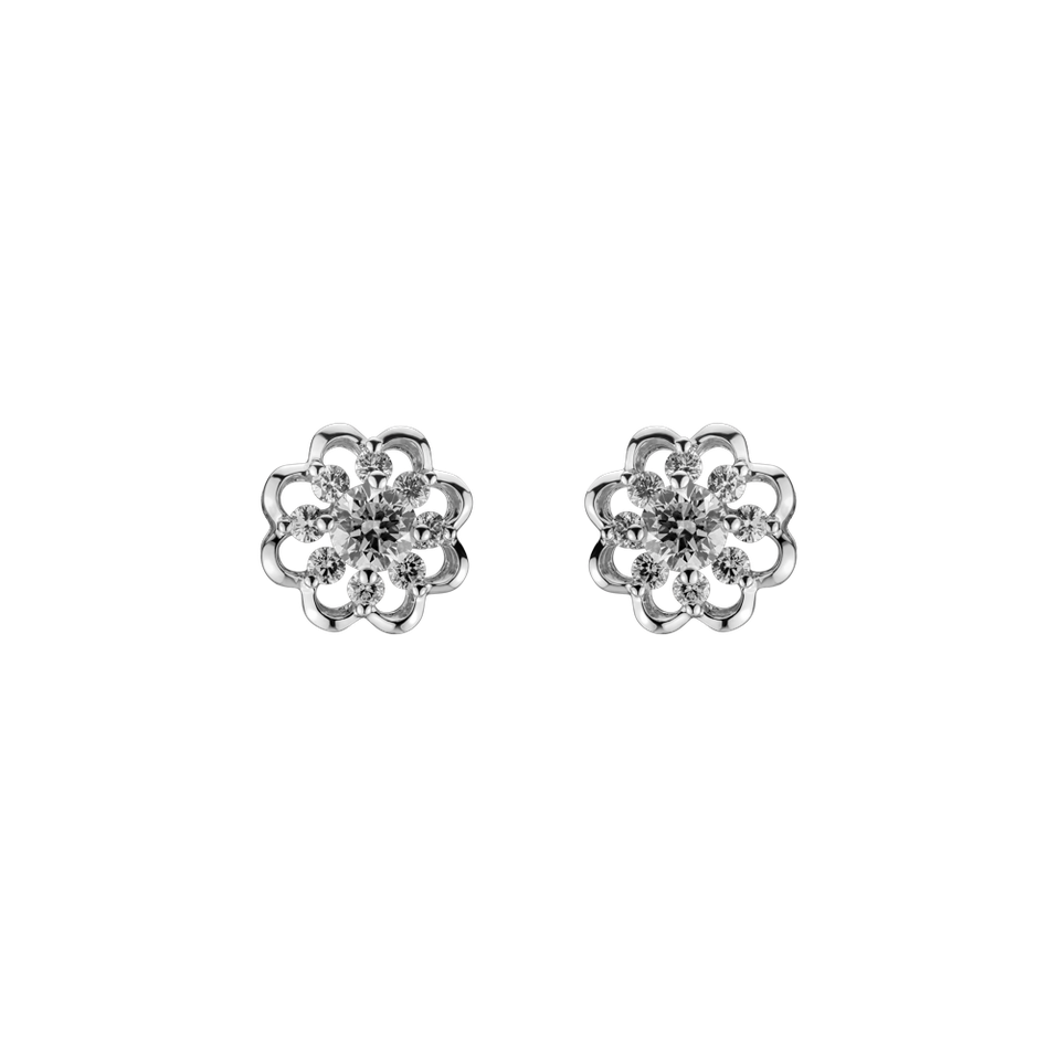 Diamond earrings Briliance of Bloom