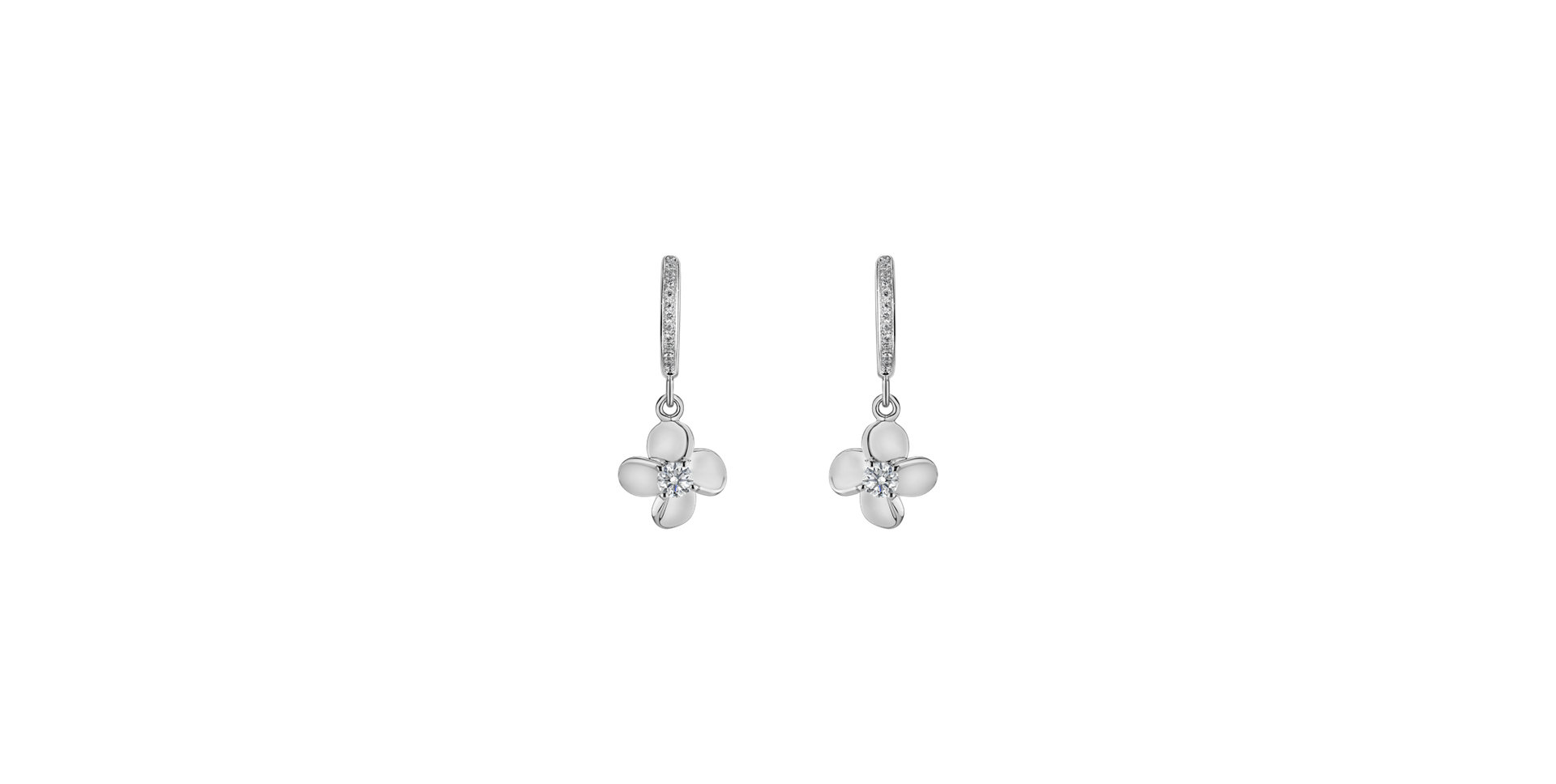 Diamond earrings Windmill of Love