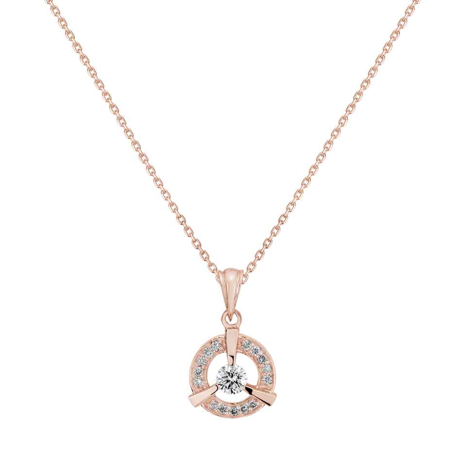 Diamond pendant Pink Secret
