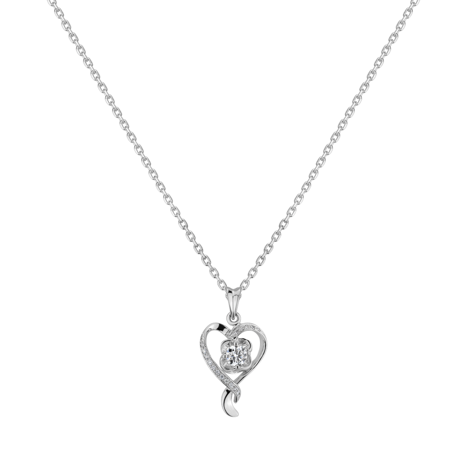 Diamond pendant Forever Yours