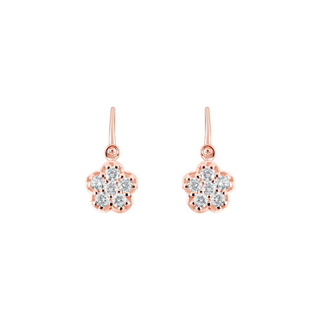 Children's diamond earrings Arleta