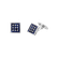 Diamond Cufflinks with Sapphire Formal Finesse2