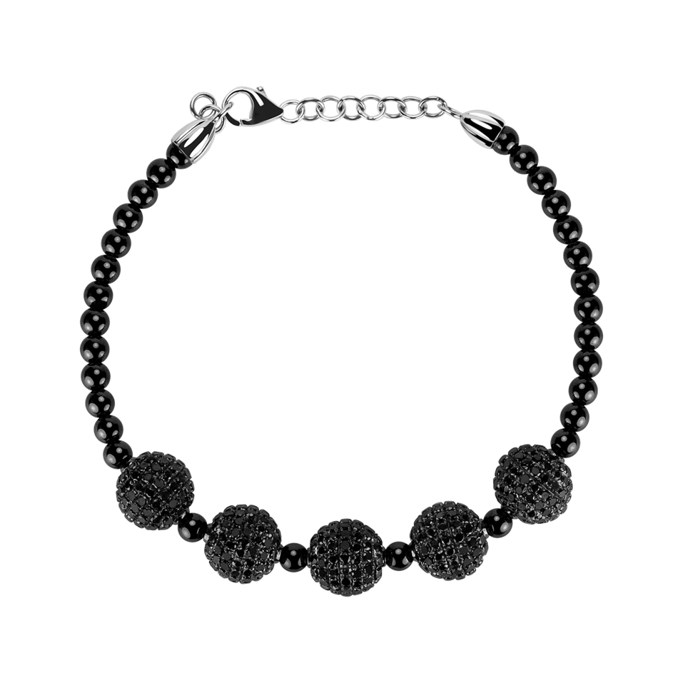 Bracelet with black diamonds Barboletta