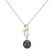 Diamond necklace with Pearl Fantastic Sea2