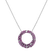 Diamond pendant with Sapphire Circle of Surprise2