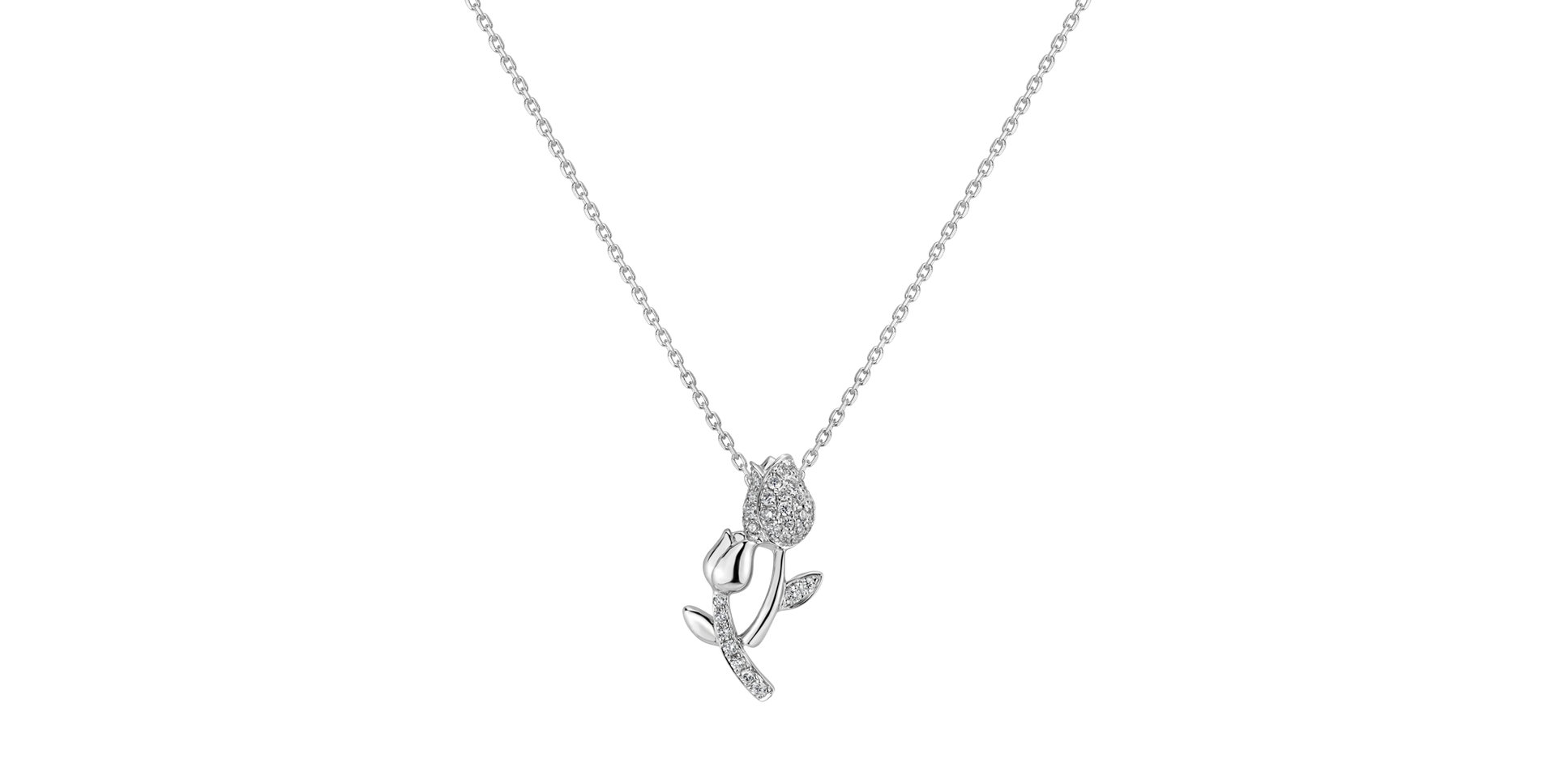 Diamond pendant Cute Bloom