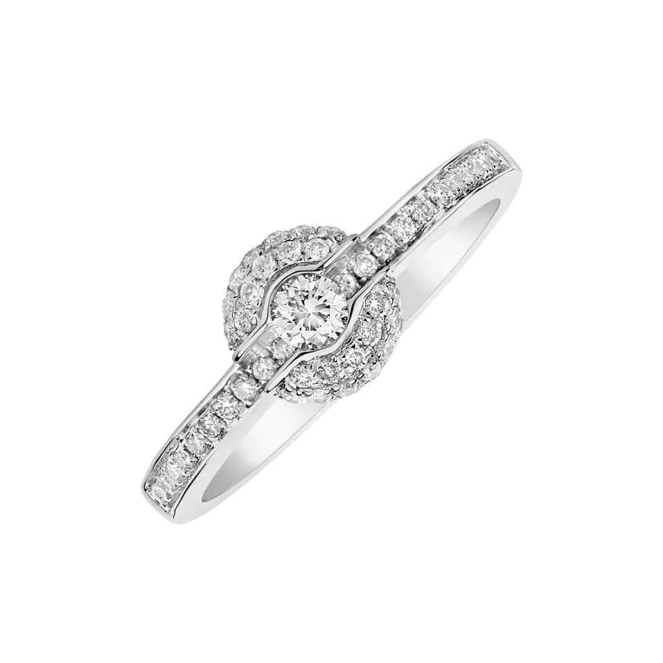 Diamond ring Love Wave