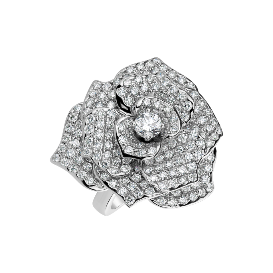 Diamond ring Heavenly Rose