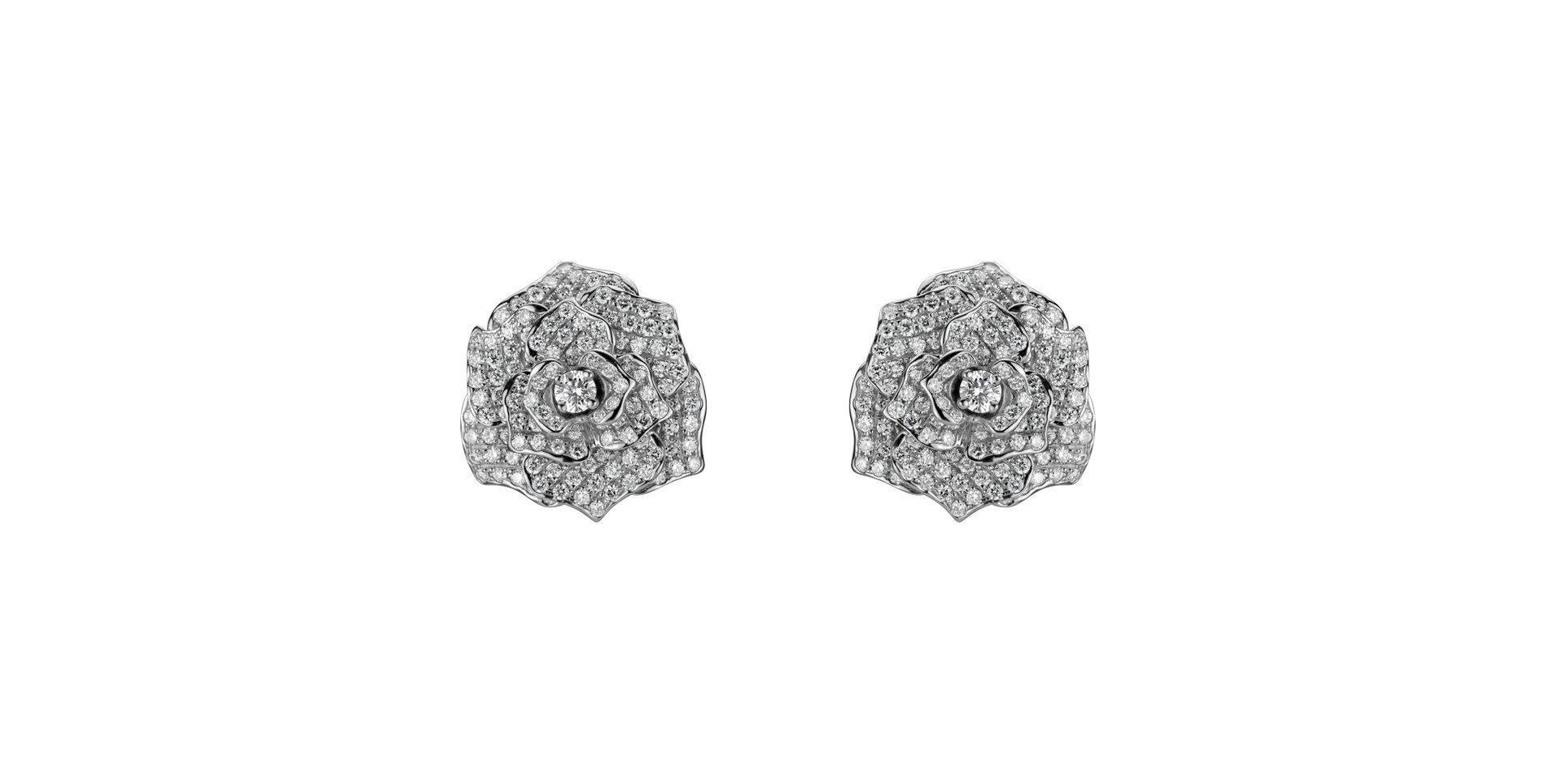 Diamond earrings Witching Rose
