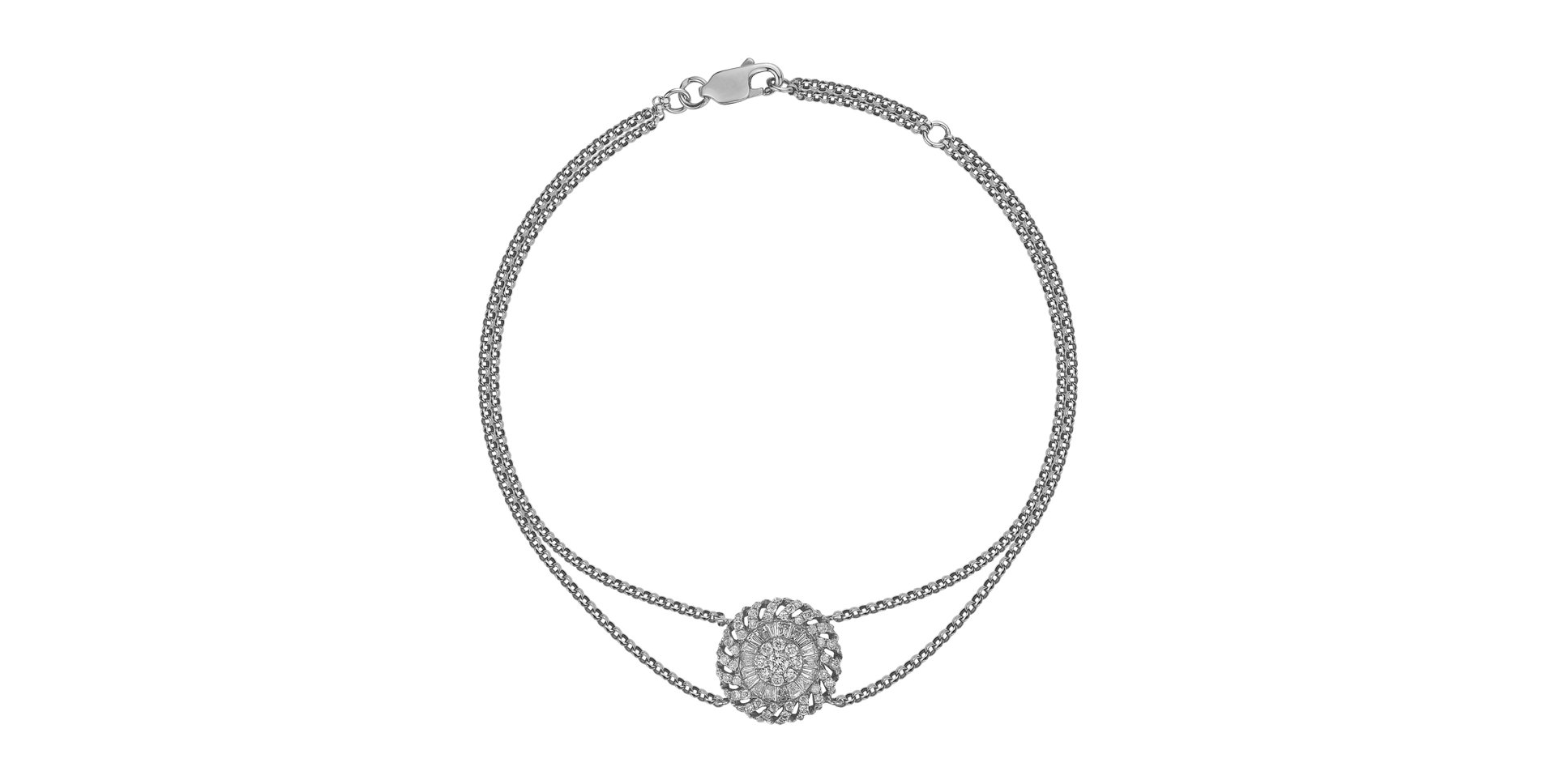 Bracelet with diamonds Antwohnette