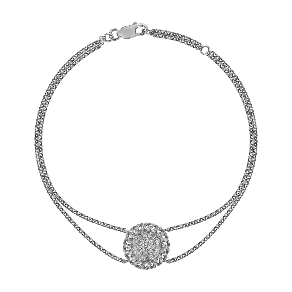 Bracelet with diamonds Antwohnette