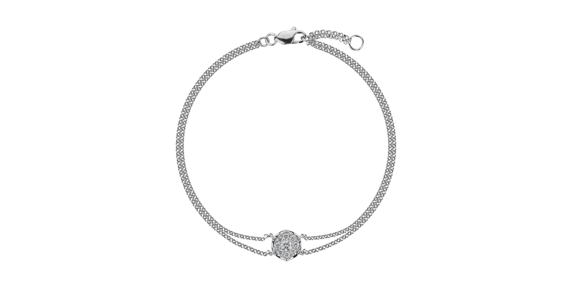 Bracelet with diamonds Bonny