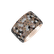 Ring with white, brown and black diamonds Betsy2