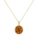 Diamond pendant with Citrine Basilia2