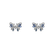 Diamond earrings and Sapphire Heaven Butterflies2