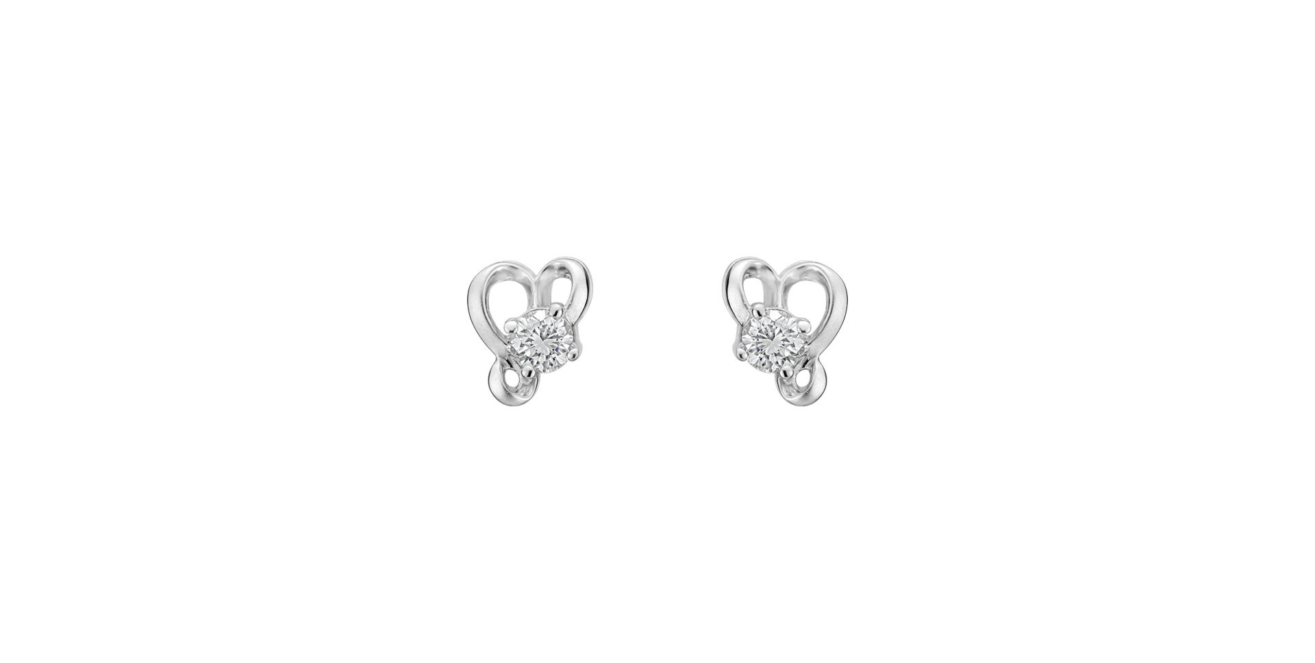 Diamond earrings Twisted Night