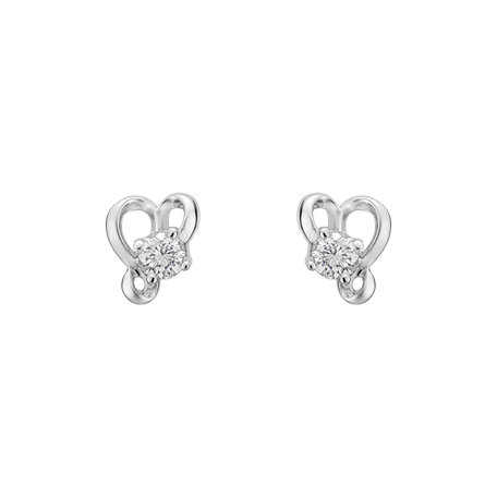 Diamond earrings Twisted Night