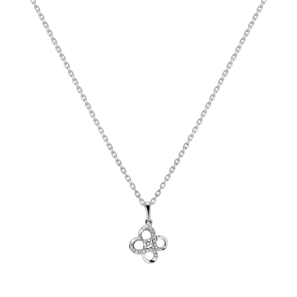 Diamond pendant Gentle Spark