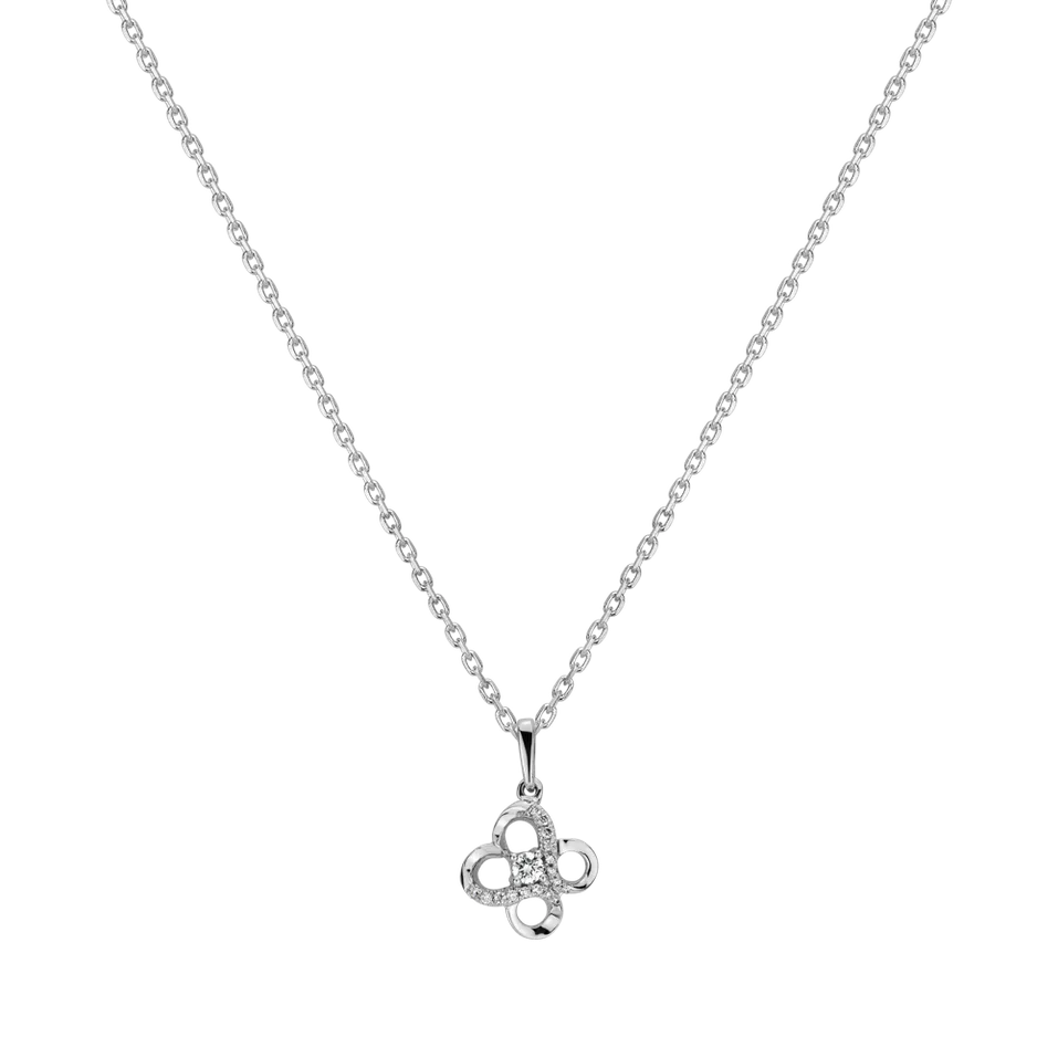 Diamond pendant Gentle Spark
