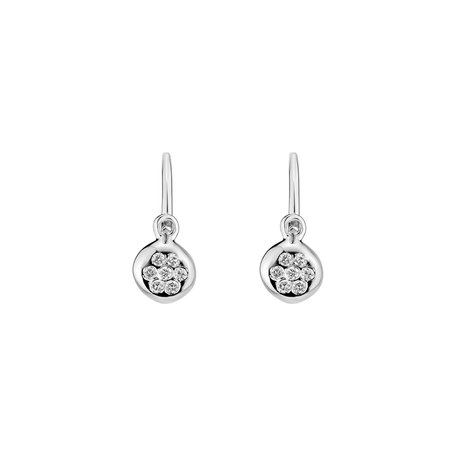 Children's diamond earrings Angel Galaxy