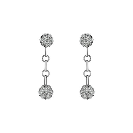 Diamond earrings Margaux