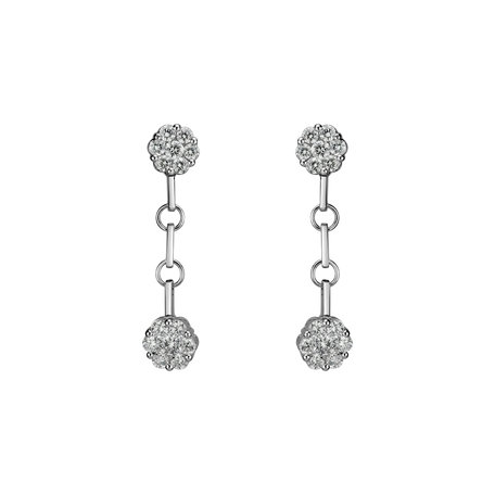 Diamond earrings Margaux