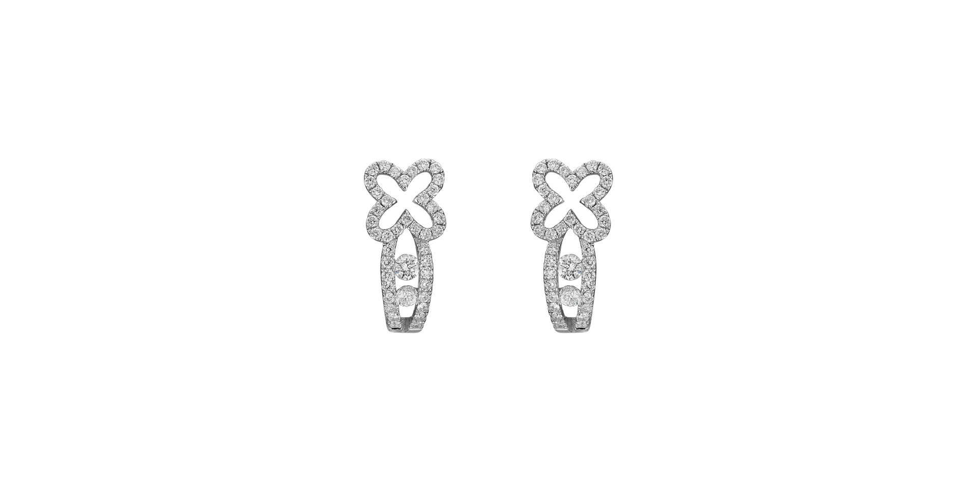 Diamond earrings Lucky Ones