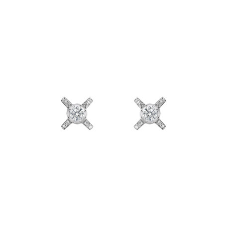 Diamond earrings Shadow of the Moon