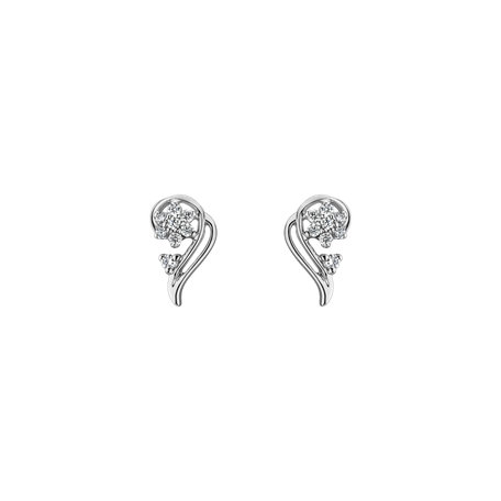 Diamond earrings Winter Symphony