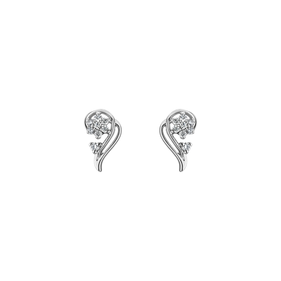 Diamond earrings Winter Symphony