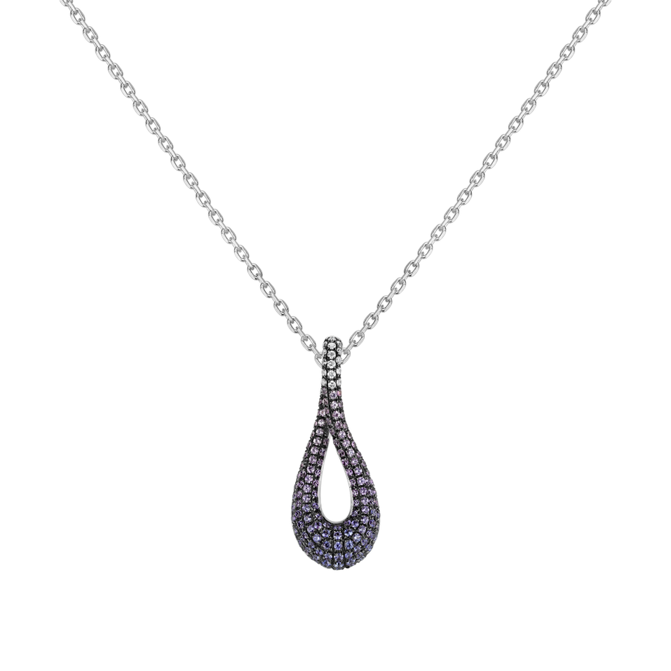 Diamond pendant with Sapphire Bernardine