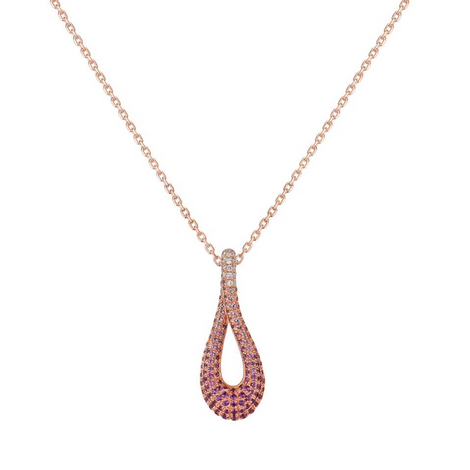 Diamond pendant with Sapphire Bernardine