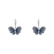 Diamond earrings and Sapphire Sapphire Butterfly2