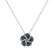 Diamond necklace with Sapphire Raphaela1