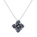 Diamond pendant with Sapphire Lady Magnolia2