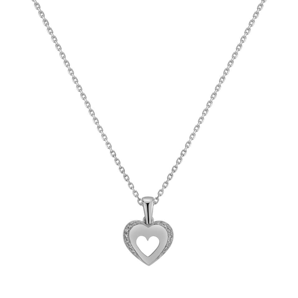 Diamond pendant Romantic Monogram