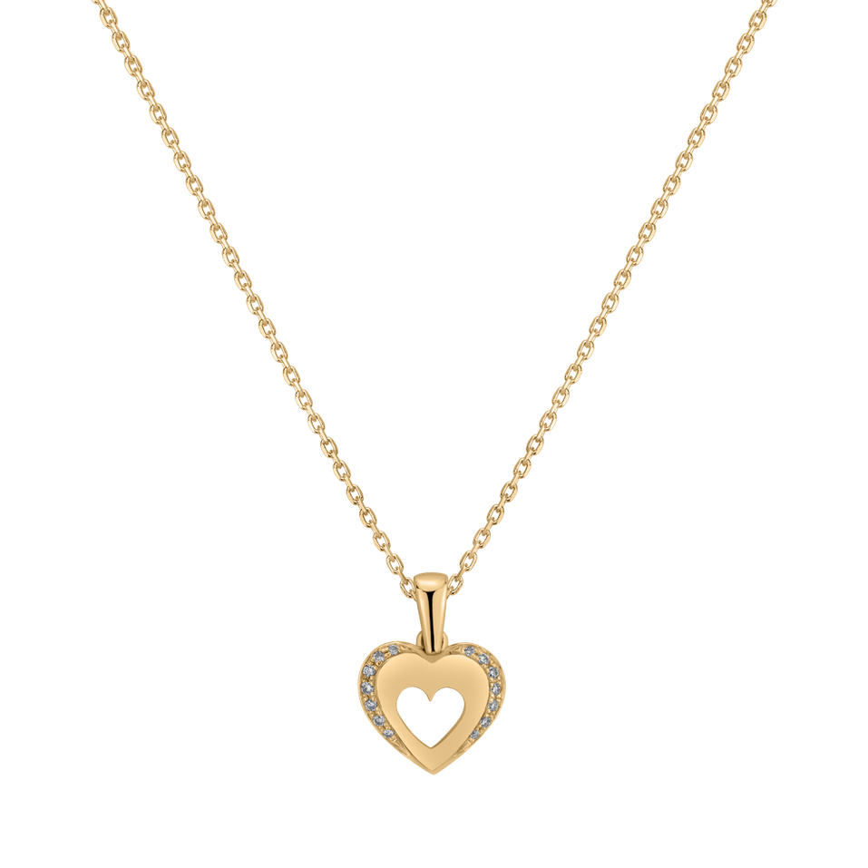 Diamond pendant Romantic Monogram