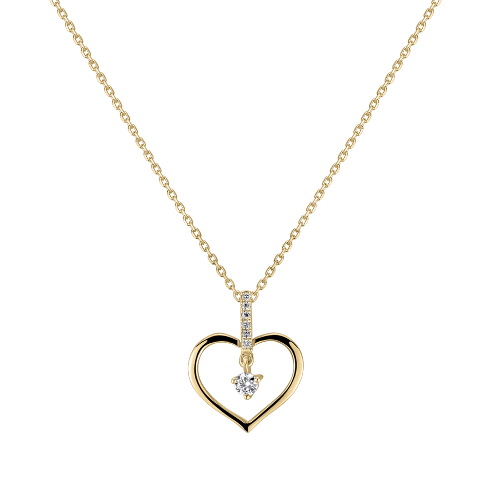 Diamond pendant Daleth