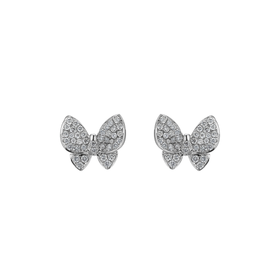 Diamond earrings Miraculous Wings