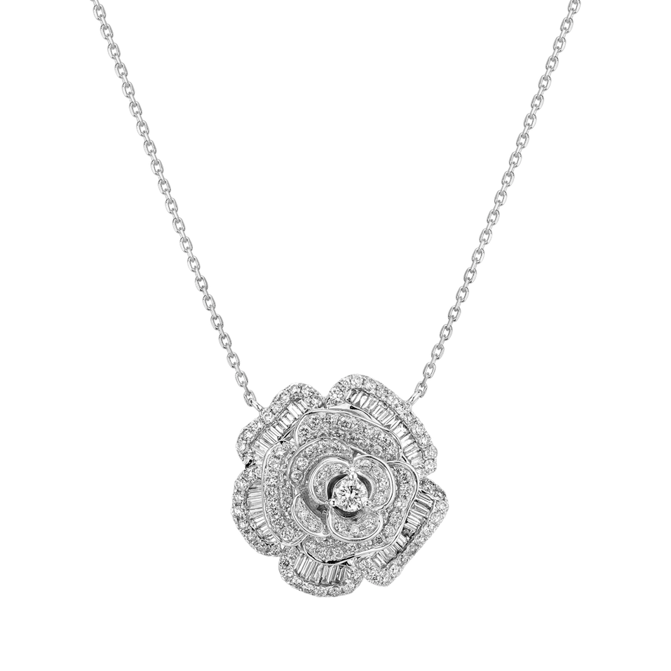 Diamond necklace Argento