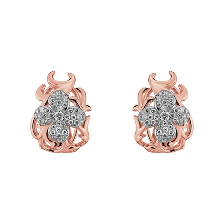 Diamond earrings Leonidas