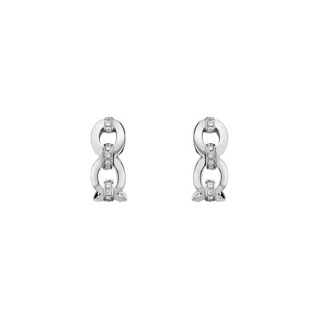Diamond earrings Lovely Chain