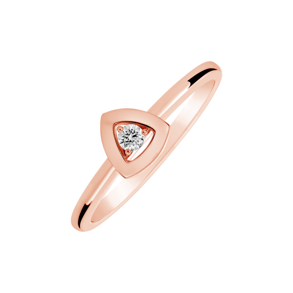 Diamond ring Triangle of Life