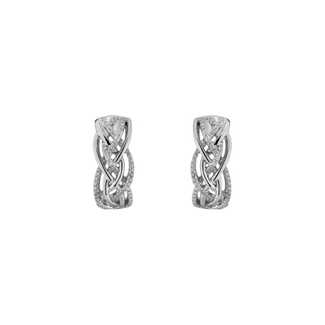 Diamond earrings Emílie