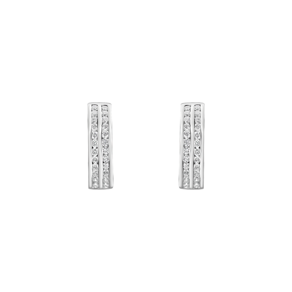 Diamond earrings Clarity Circle