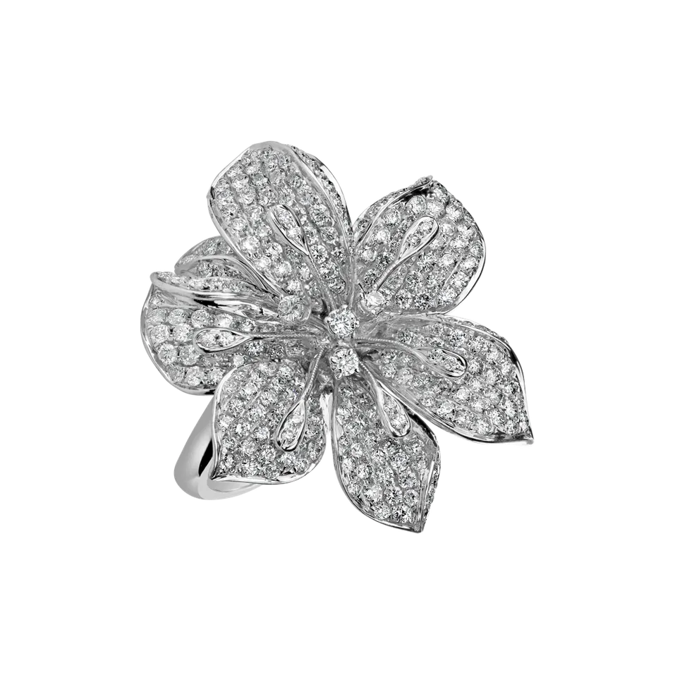 Diamond ring Sky Flower