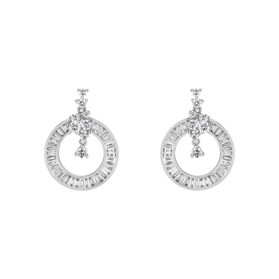 Diamond earrings Sky Glow