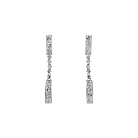 Diamond earrings Formidable Blanco